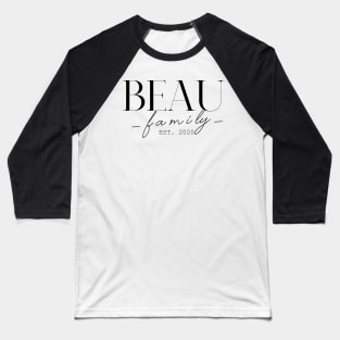 Beau Family EST. 2020, Surname, Beau Baseball T-Shirt